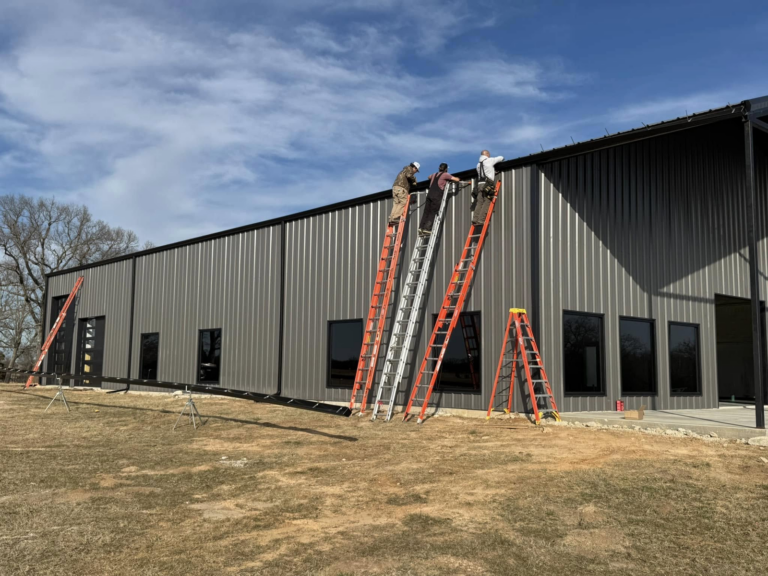 construction-workers-on-ladders-french-drain-installation-services